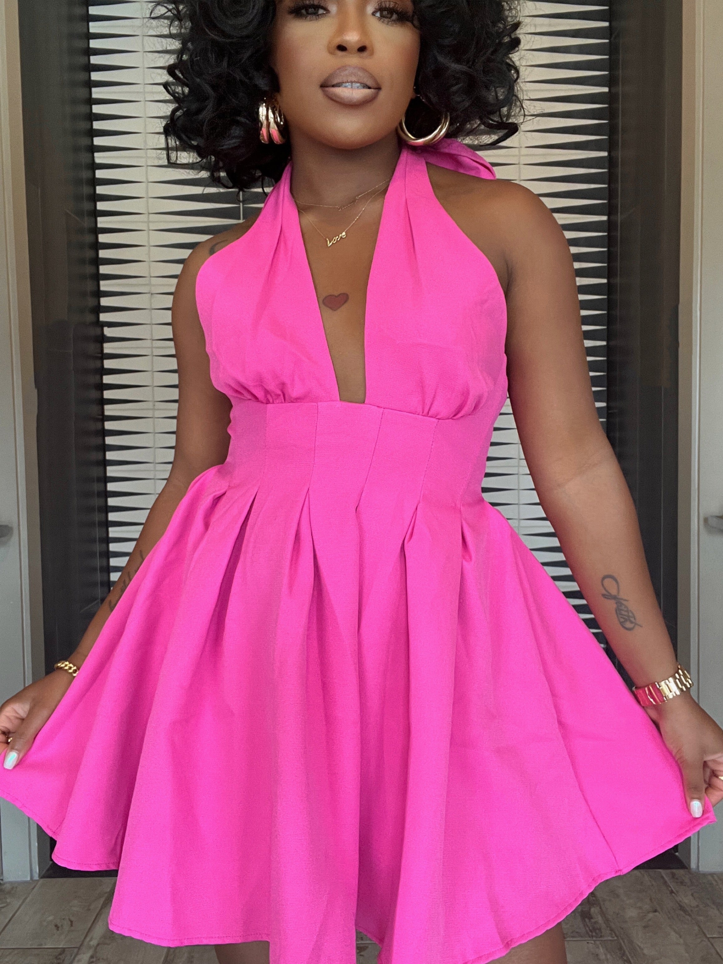 Marilyn Monroe Pink Dress Shuntel Renay Boutique Marilyn Monroe Pink Dress Shuntel Renay Boutique