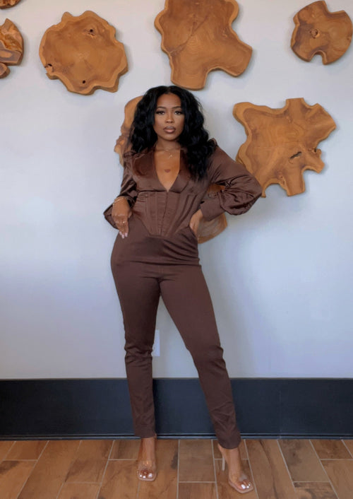 Sarene Corset Jumpsuit