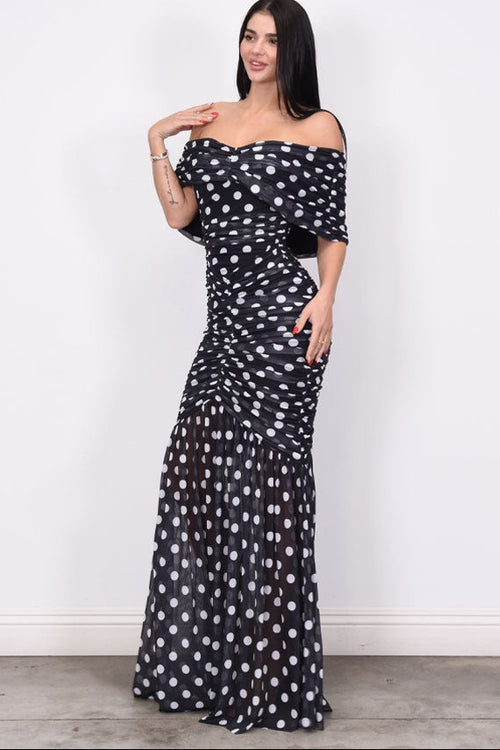 Monroe Polka Dot Maxi