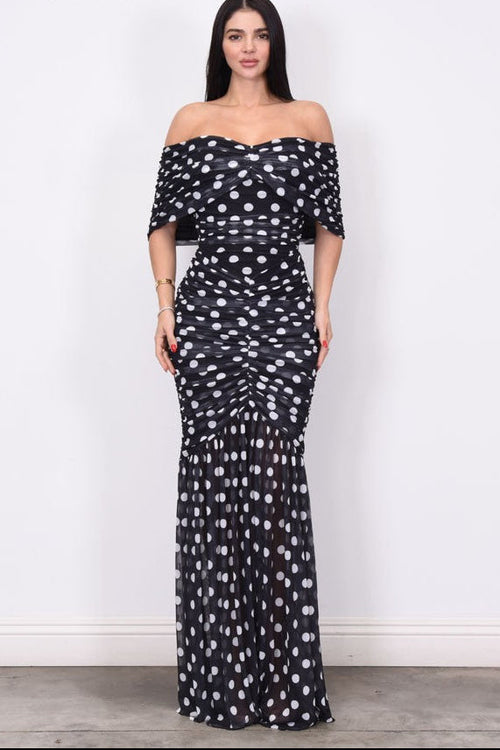 Monroe Polka Dot Maxi