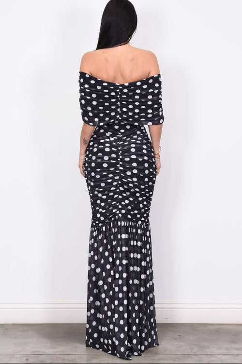 Monroe Polka Dot Maxi