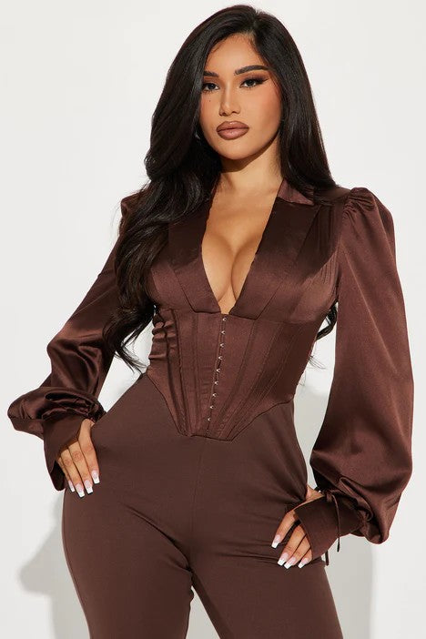 Sarene Corset Jumpsuit