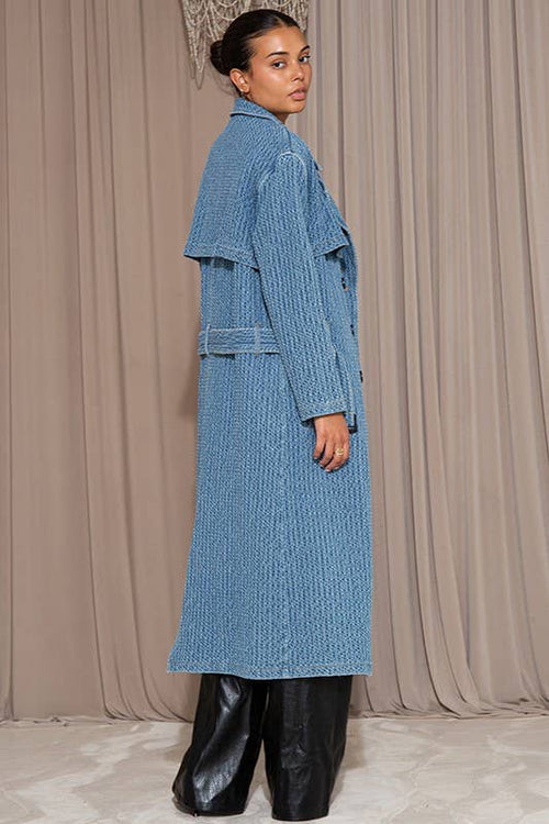 The Blue Authority Trench Coat