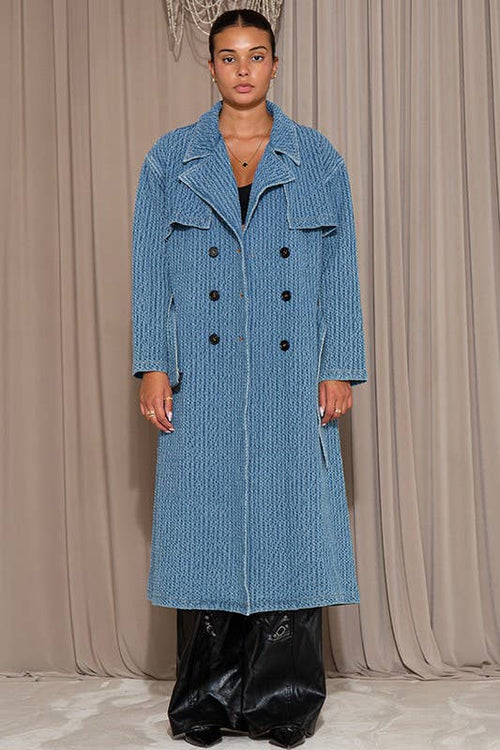 The Blue Authority Trench Coat